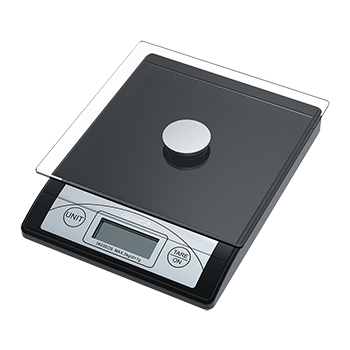 Digital letter scales from 1 g to 5000 g