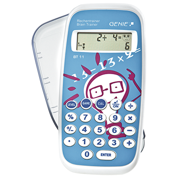 10-digit calculator, white