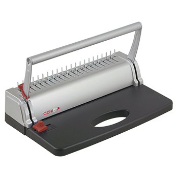 Spiral binding machine , including binding comb set