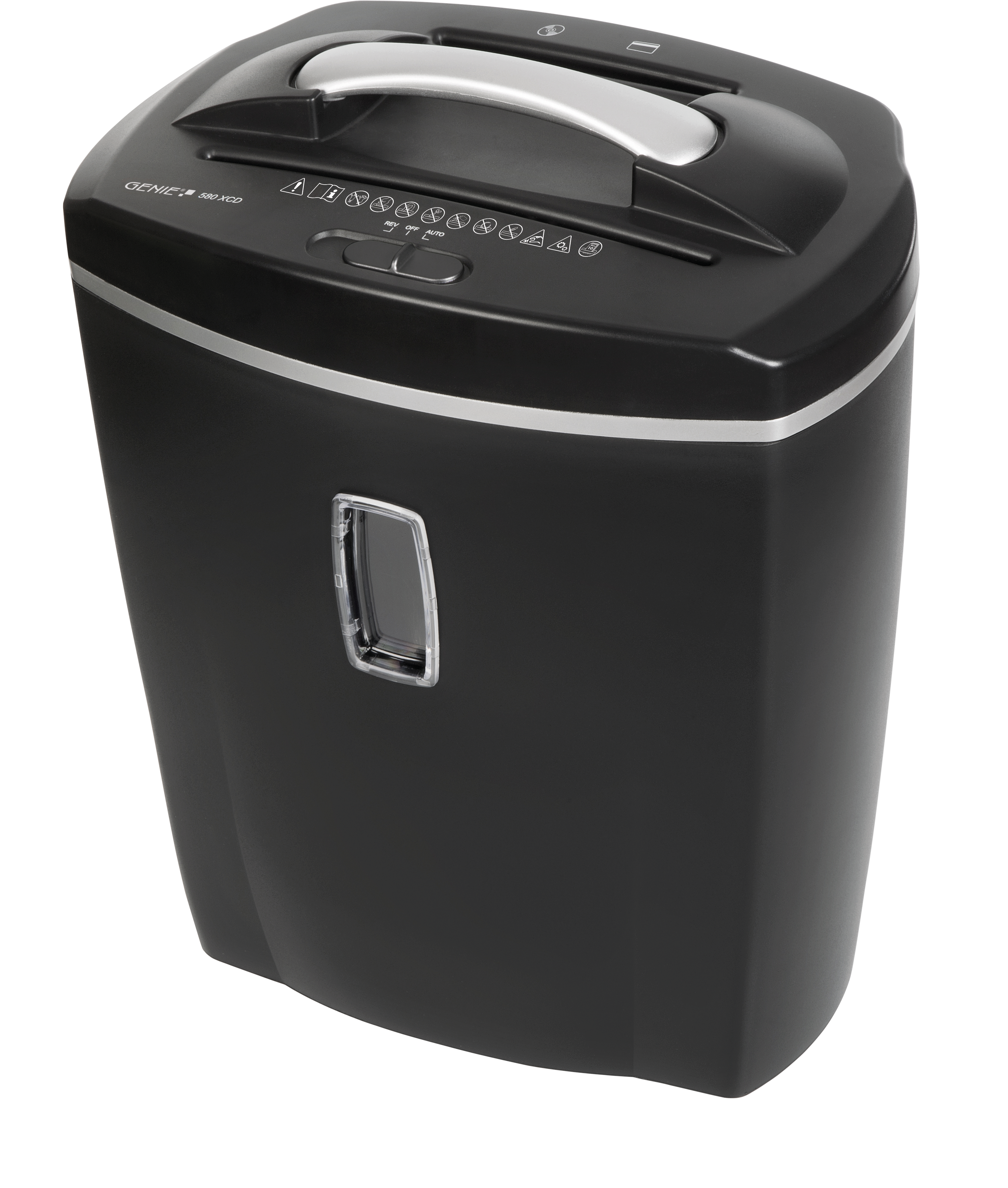 Papershredder, 10 sheets cross cut and CD shredder