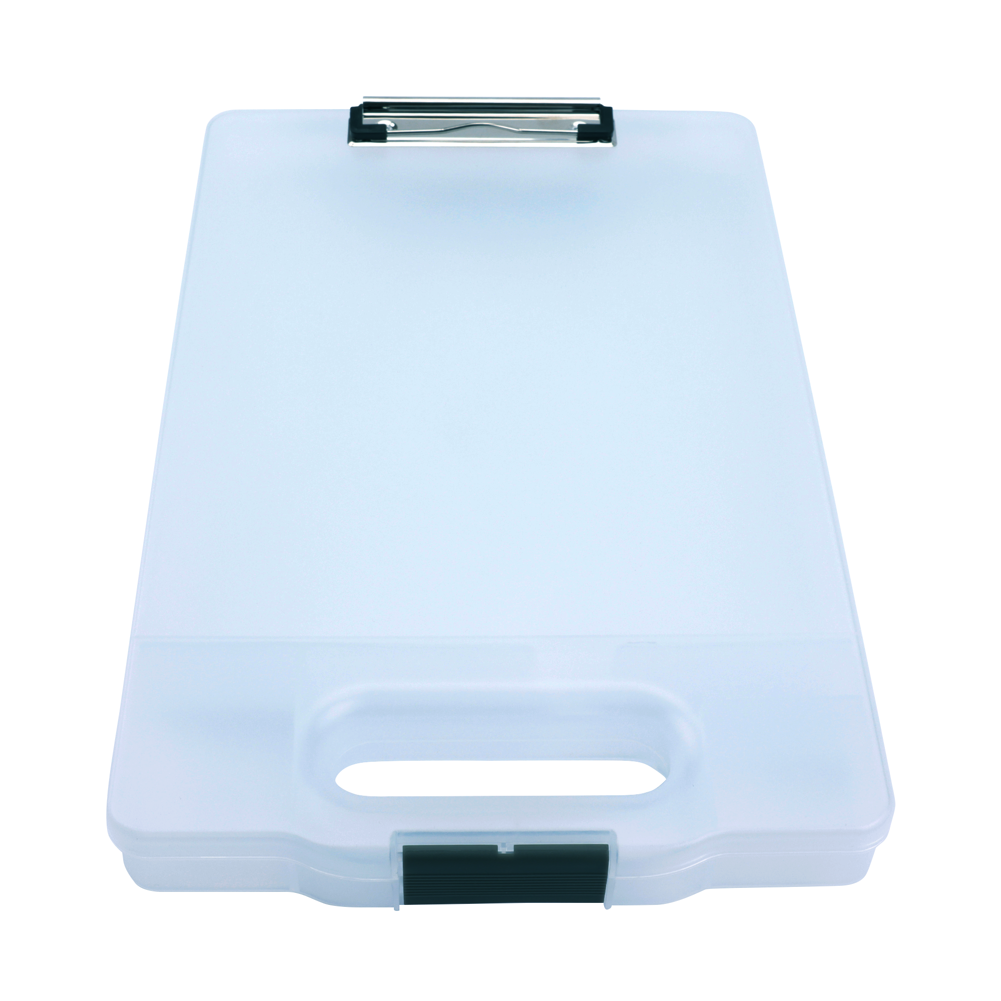 A4 clipboard with large storage compartment