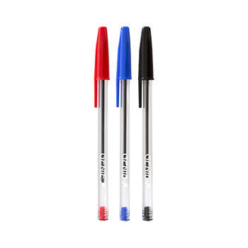 GENIE Ballpoint pen, sorted
Content: 20 x black, 20 x blue and 10 x red