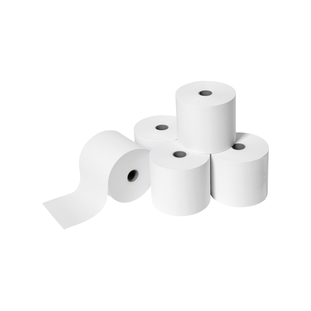 Add-on rolls in pack of 5, dimensions: 57mm width, 40m length,  sleeve: 12mm