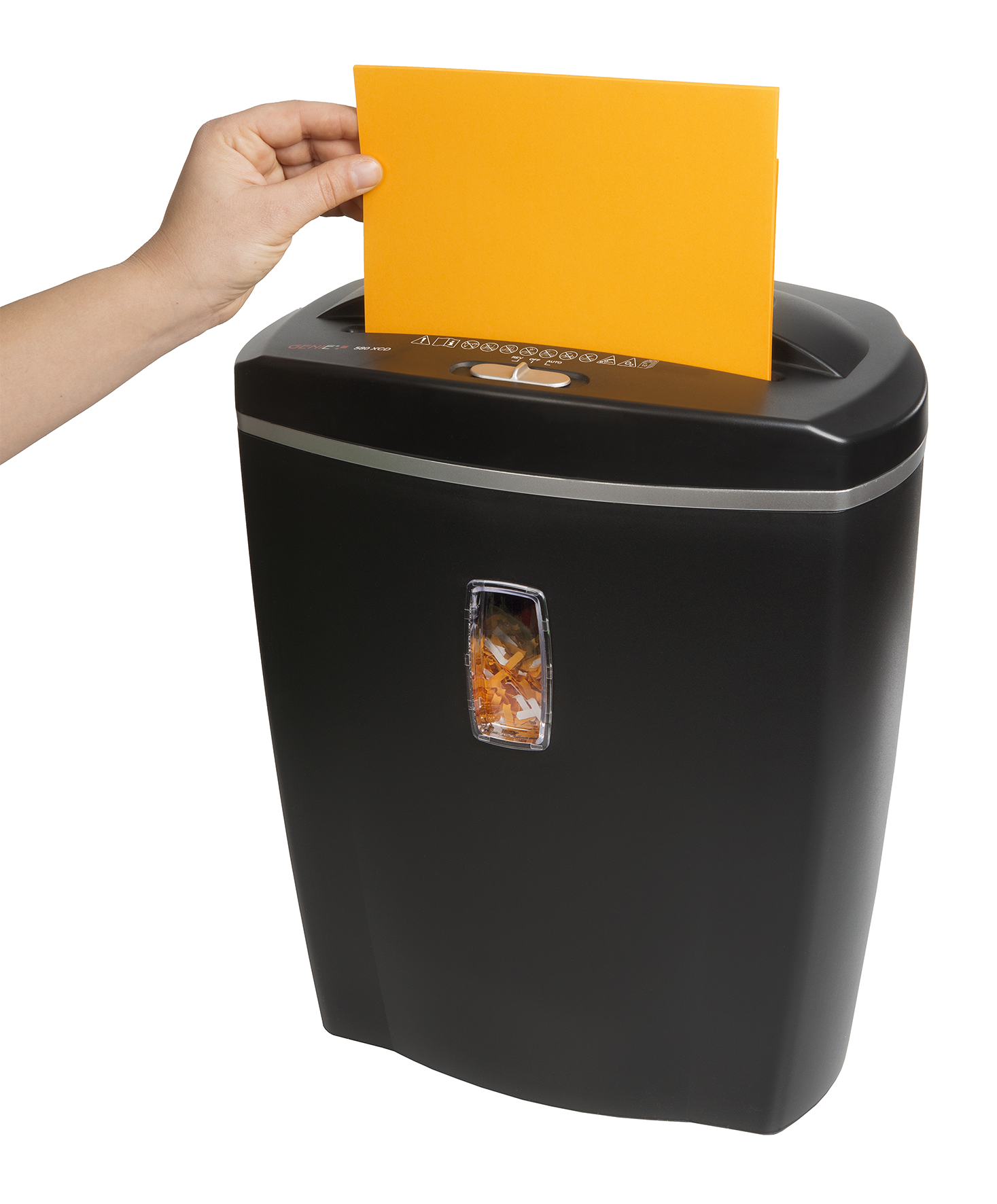 Papershredder, 10 sheets cross cut and CD shredder