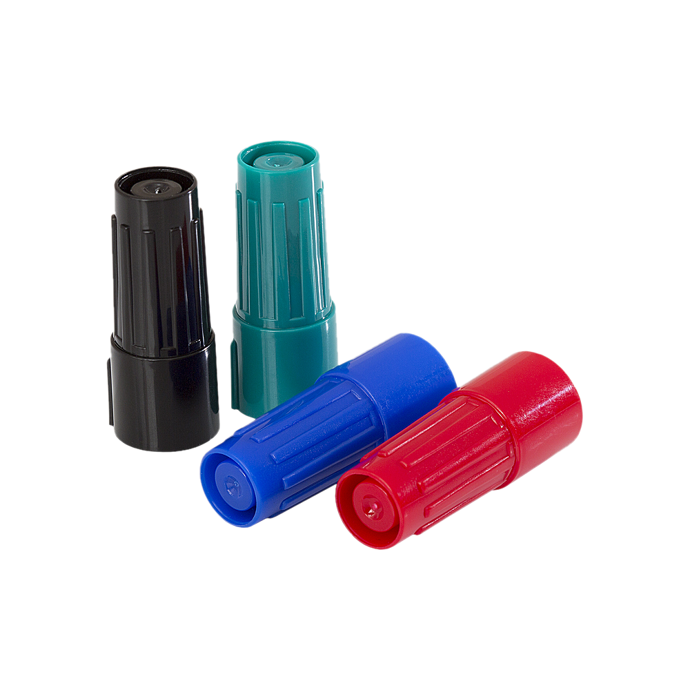 Permanent marker, sorted, with round tip and metal shank, stroke width 1 - 3 mm
Pack of 4: 1 x black, blue, red and green