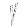 Plastikbindercken (DIN A4, 8 mm, 45 Blatt) 25 Stck wei