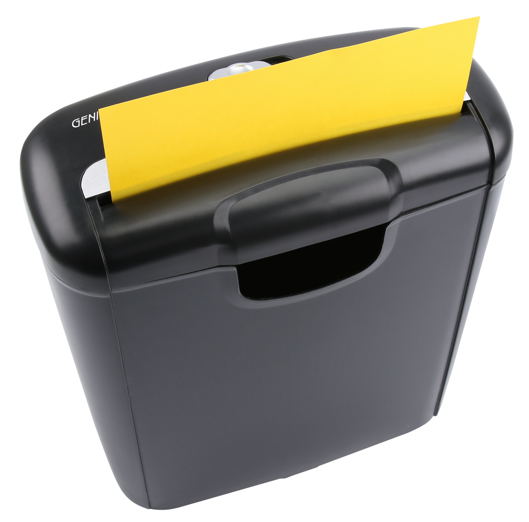 Papershredder, 6 sheets strip cut and credit card shredder