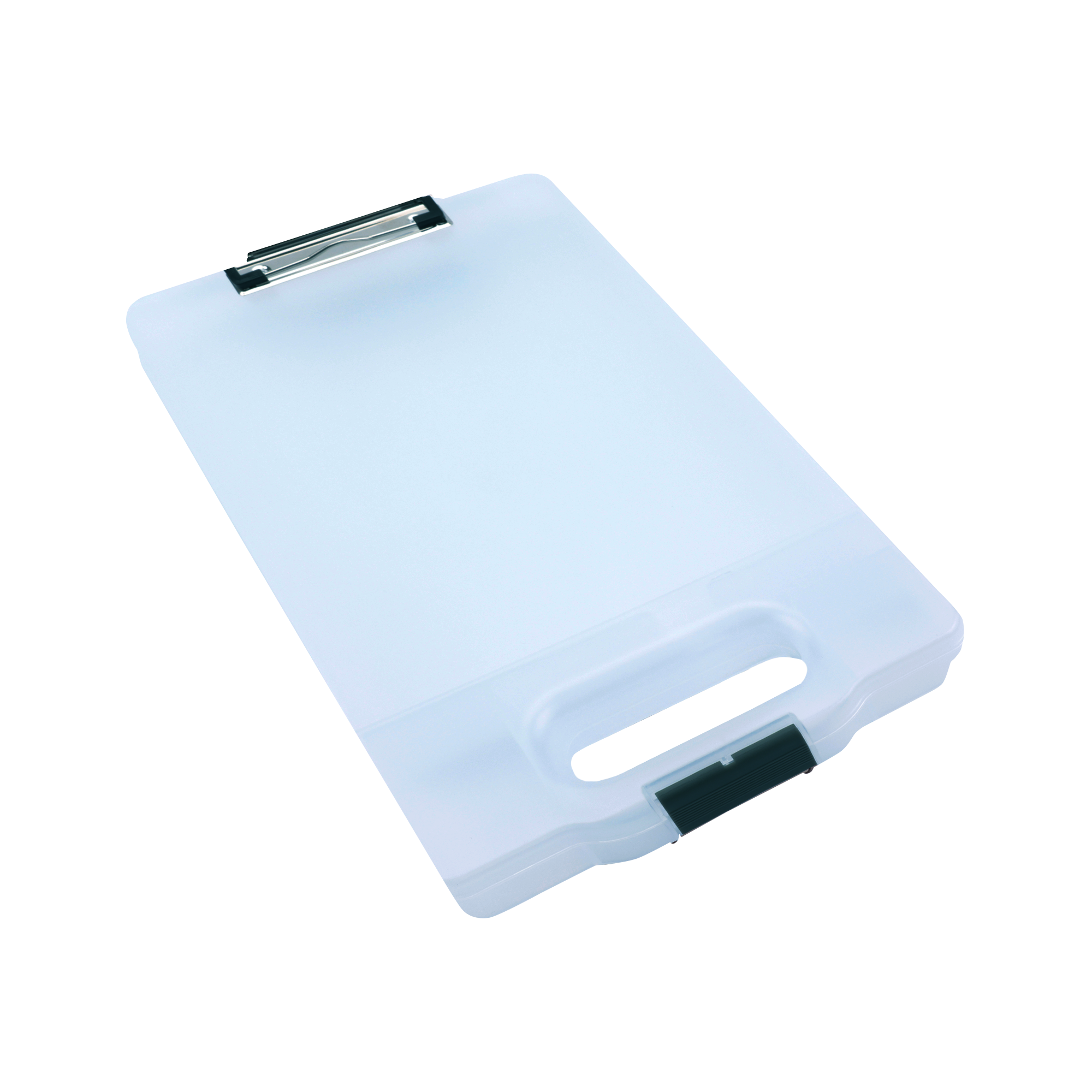 A4 clipboard with large storage compartment