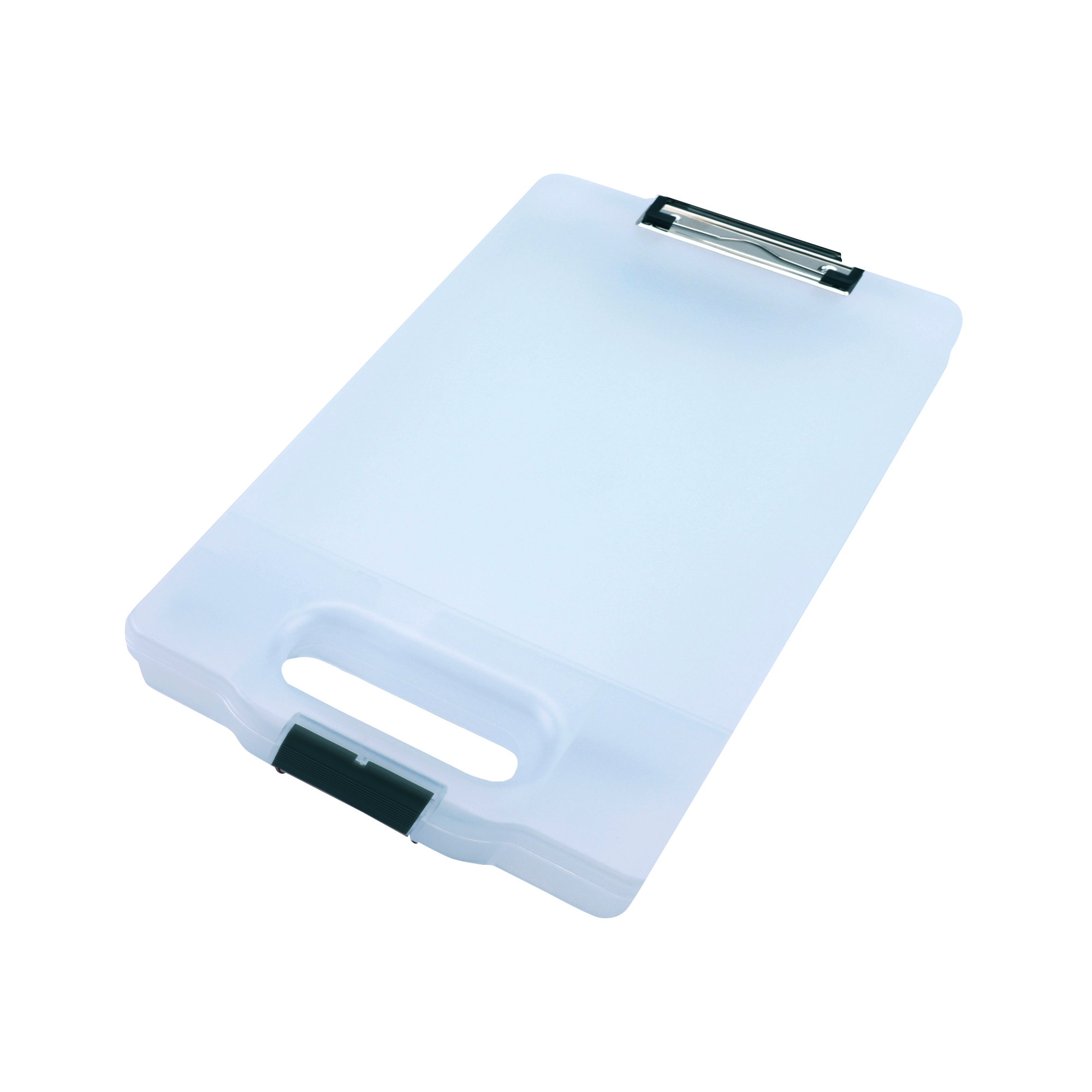 A4 clipboard with large storage compartment